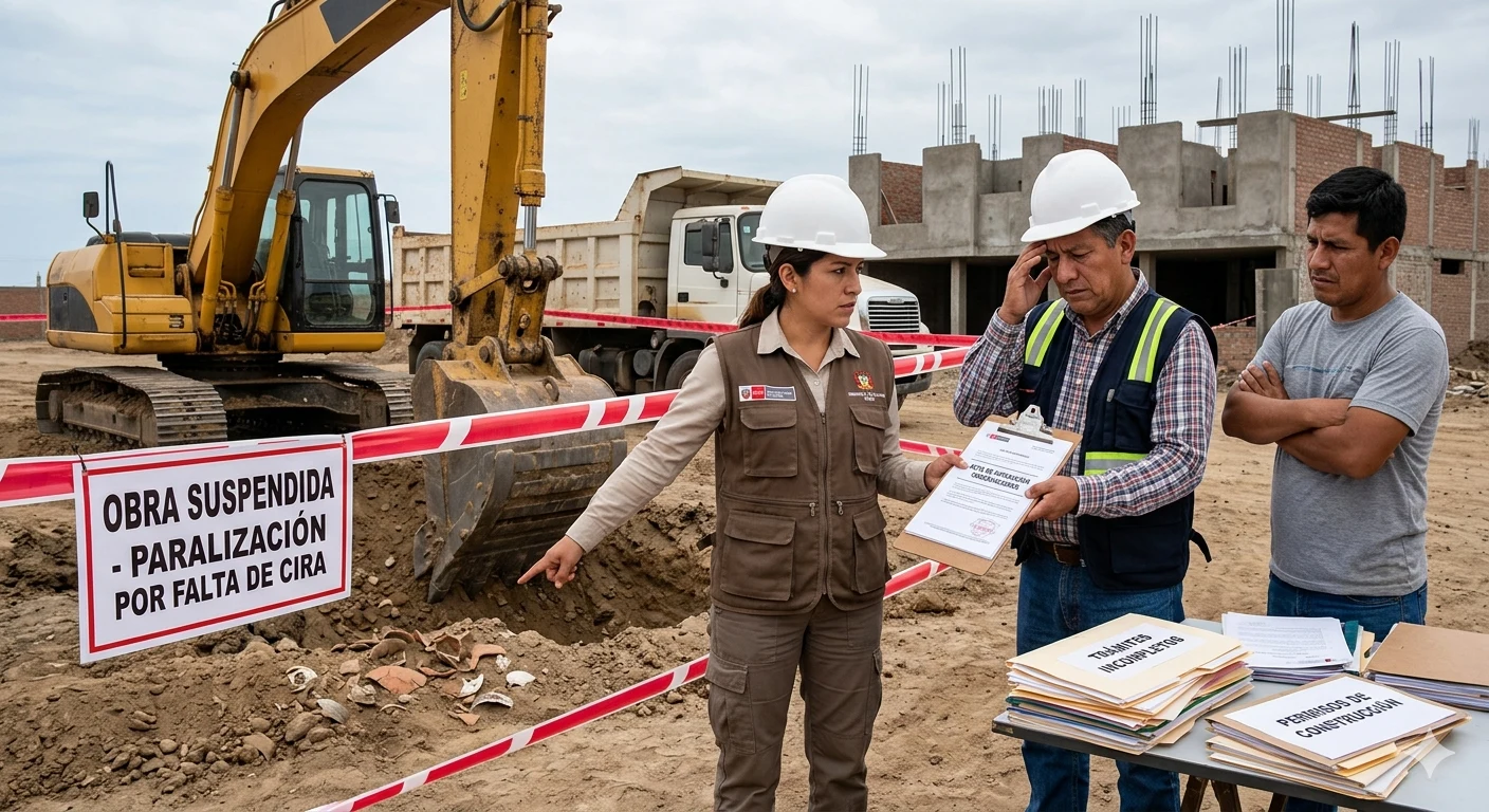 Qué pasa si construyes sin CIRA en Perú
